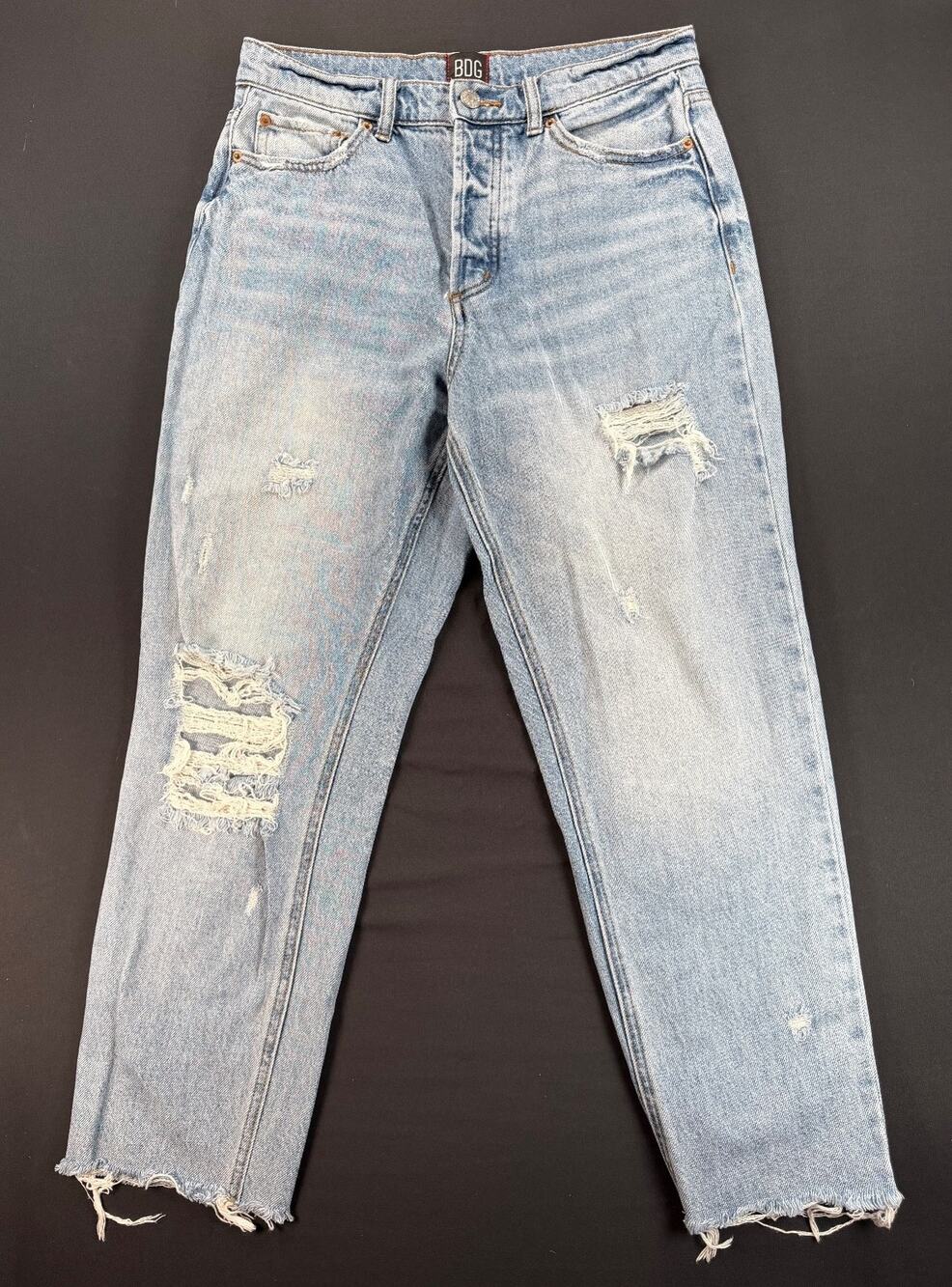 BDG Urban Outfitters Distressed High-Rise Ankle Jeans (Women's 28)